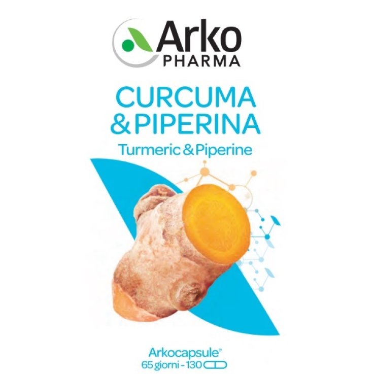 Arkocps Curcuma+piperina130cps