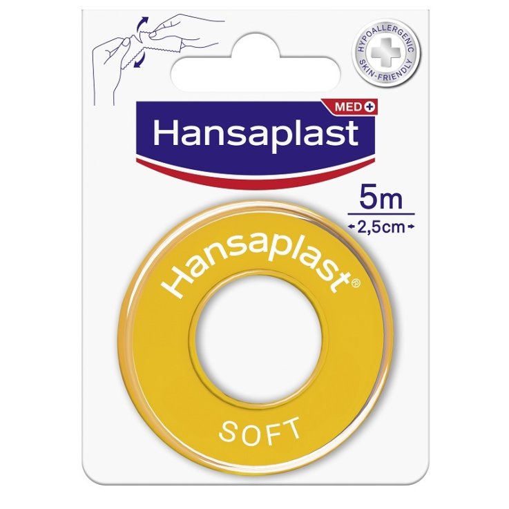 Cer Hansaplast Soft 2,5x500cm
