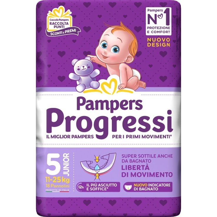 Pampers Prog J 18pz