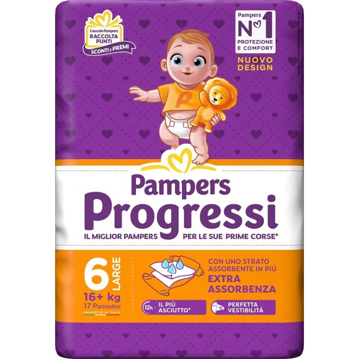 Pampers Prog Xl 17pz