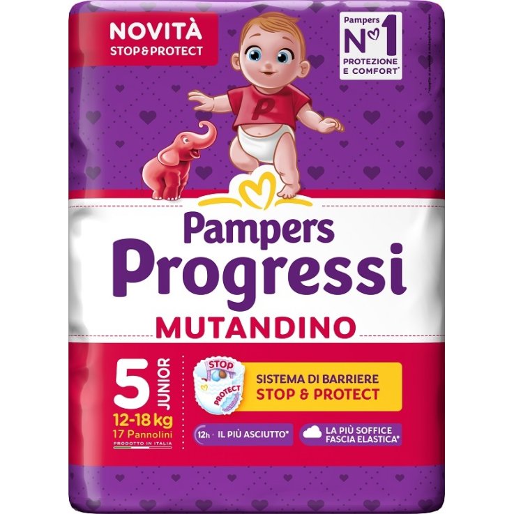 Pampers Prog Mut J 17pz