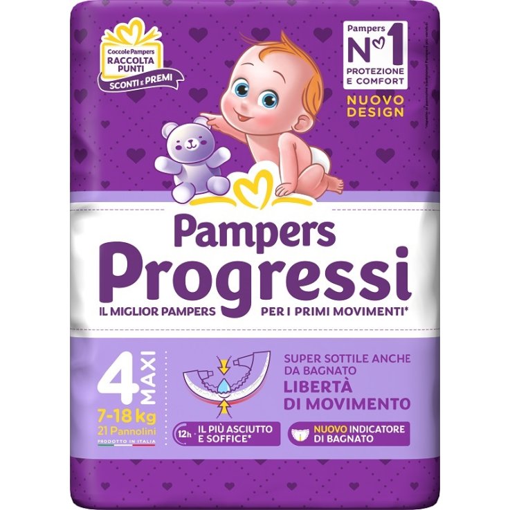Pampers Prog Mx 21pz