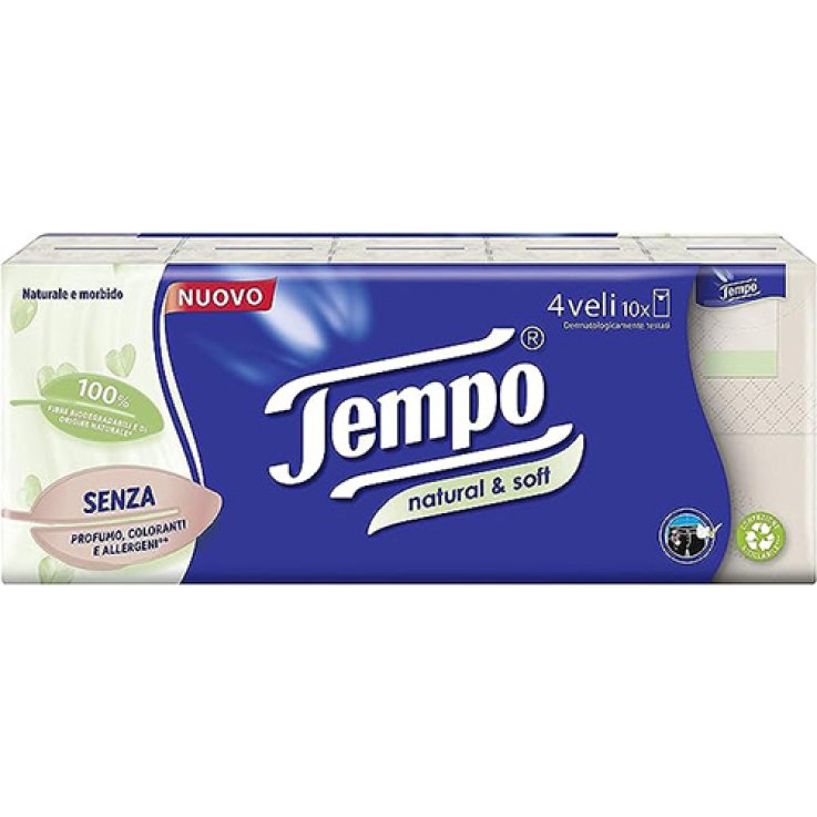 Tempo Fazz Natural&soft 10pz