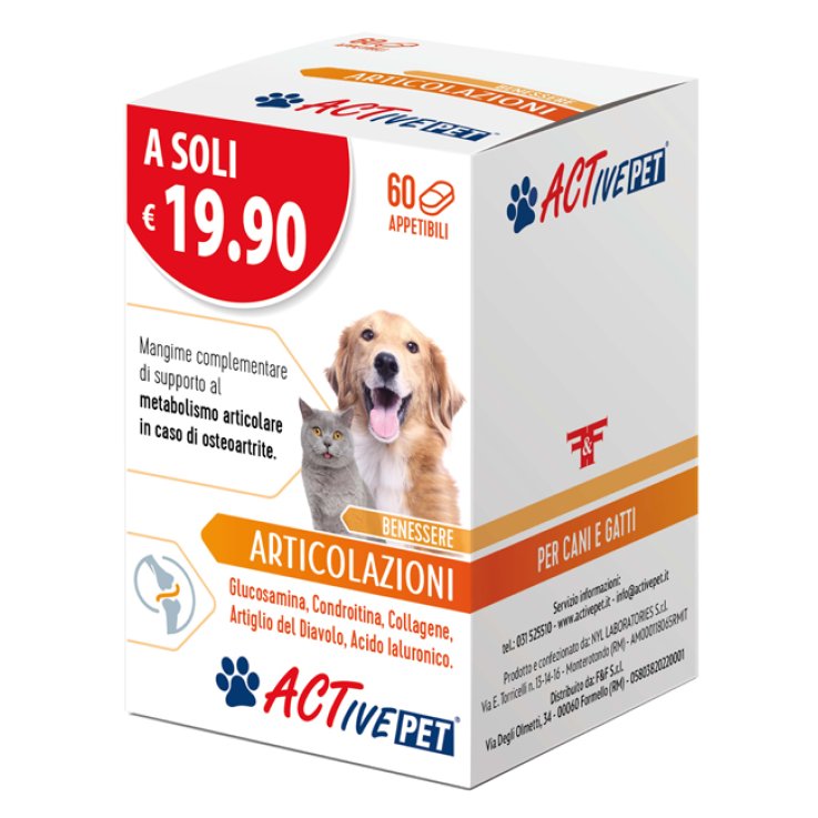 Active Pet Articolazioni 60cpr
