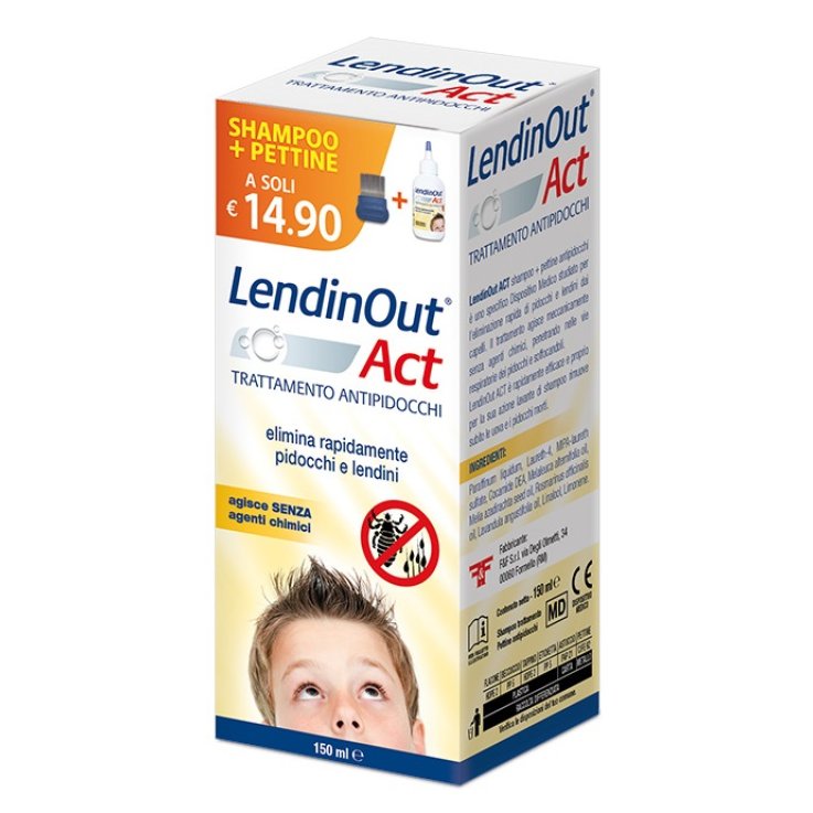 Lendinout Act A/pidocchi 150ml