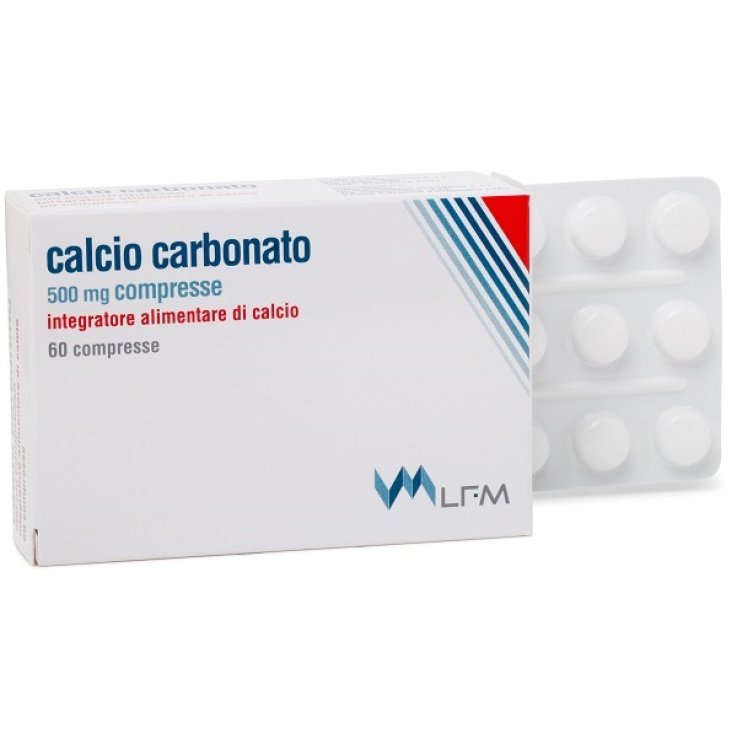 Calcio Carbonato 60cpr 500mg