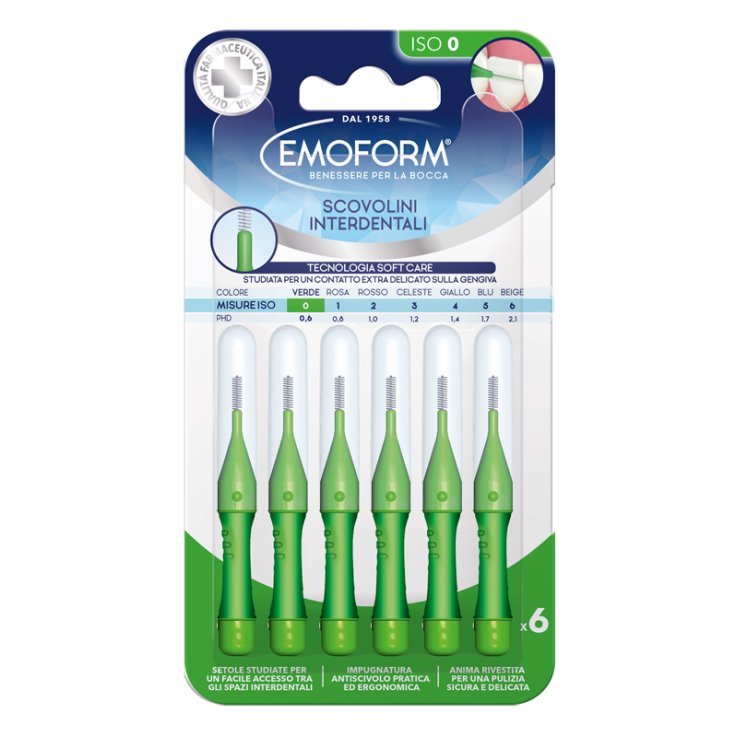 Emoform Scovolino Iso 0 Verde
