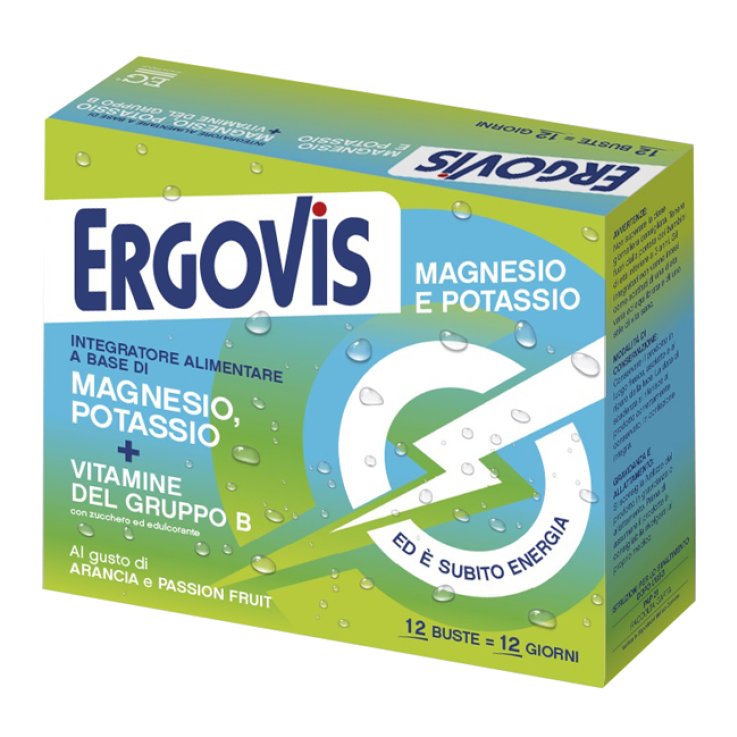 Ergovis Mg+k Vit B C/zuc12bust