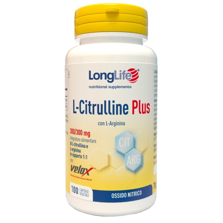 Longlife L-citrulline Pl100cps