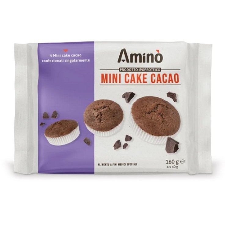 Amino Mini Cake Cacao 4pz