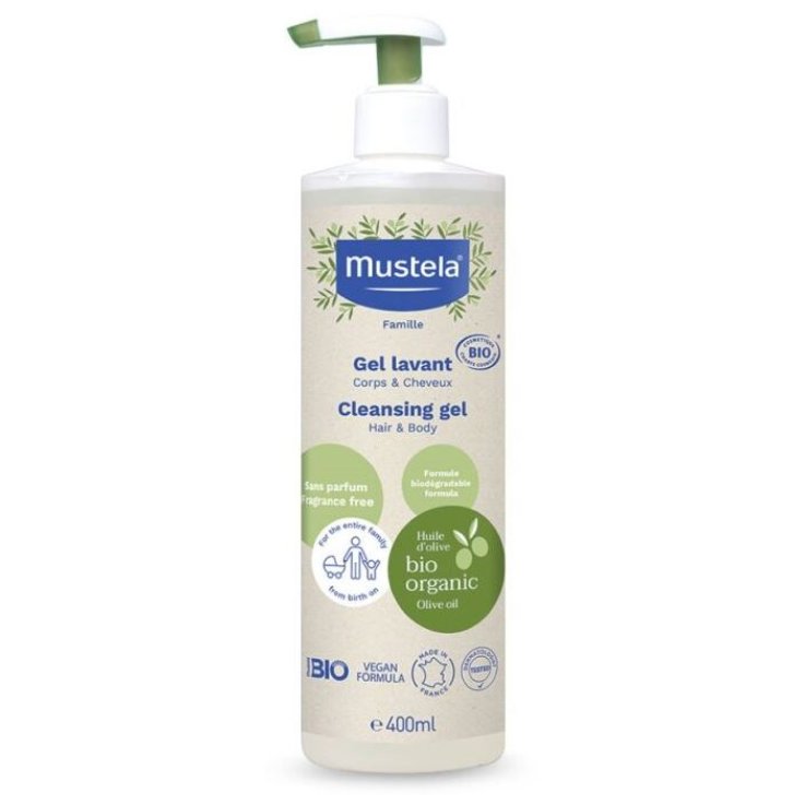 Mustela Gel Det Bio 400ml