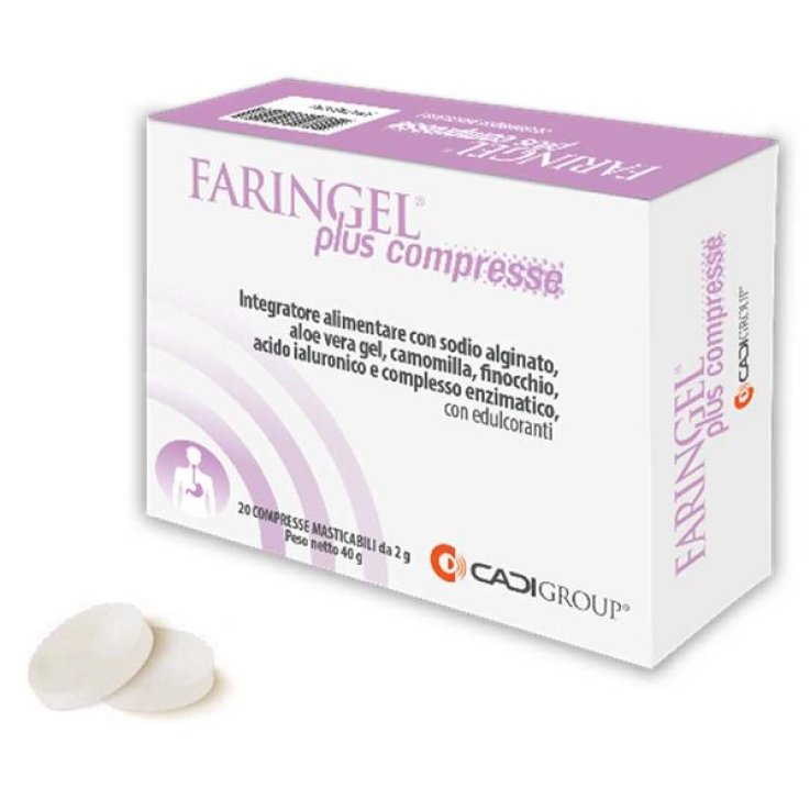 Faringel Plus 20cpr Mastic
