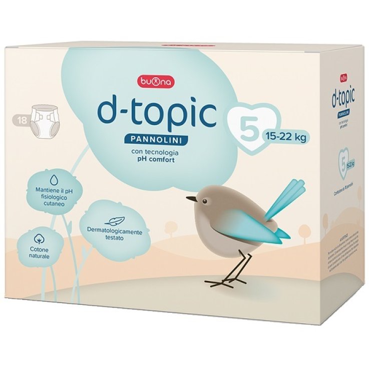 Dtopic Pannolini 5 18pz