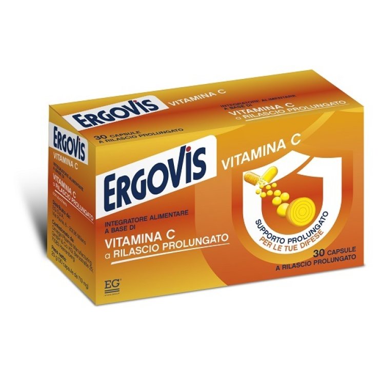 Ergovis Vitamina C 30cps