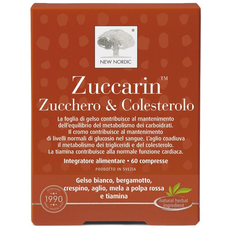 Zuccarin Zucchero&colest 60cpr