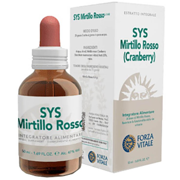 Sys Mirtillo Rosso Gocce 50ml