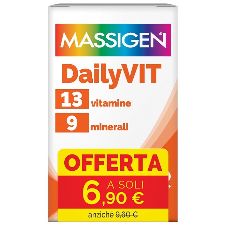 Massigen Dailyvit 30cpr 6,90e