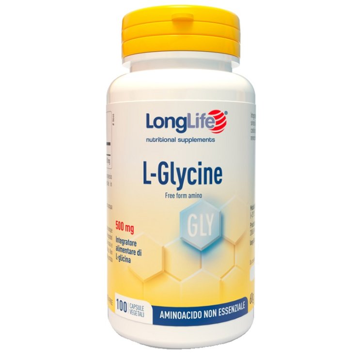 Longlife L-glycine500mg 100cps