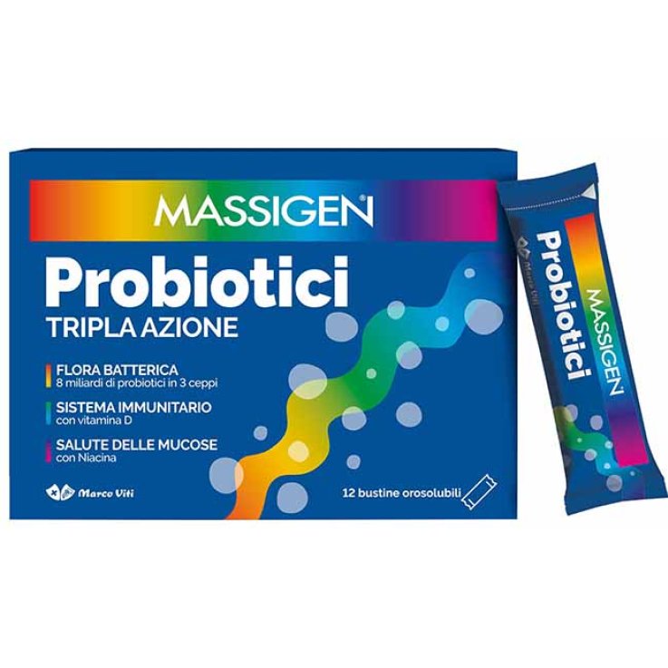 Massigen Probiotici 12stick Massigen Probiotici 12stick
