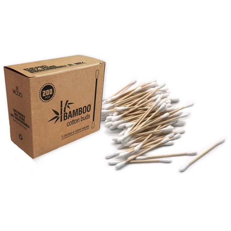 Mood Bamboo Cotton Buds 200pz