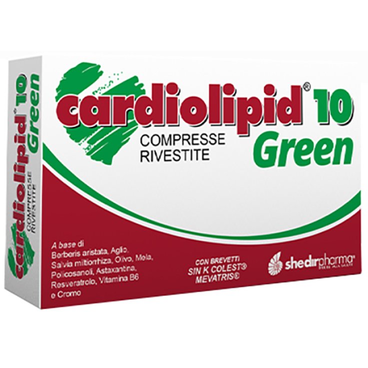 Cardiolipid 10 Green 30cpr Riv
