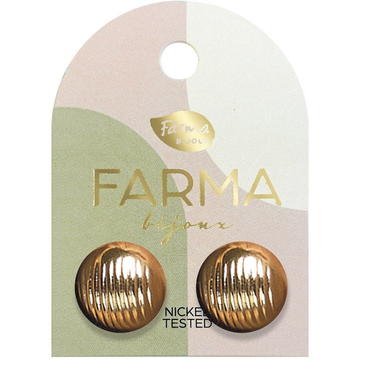 FARMA BIJOUX MINI BOTTONI GOLD