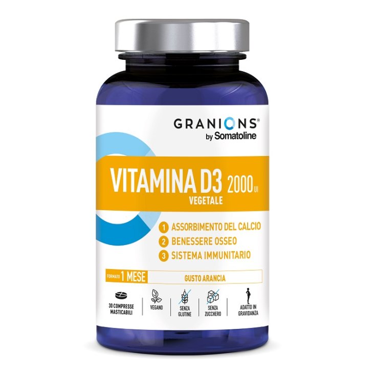 GRANIONS VITAMINA D3 VEG 30CPR