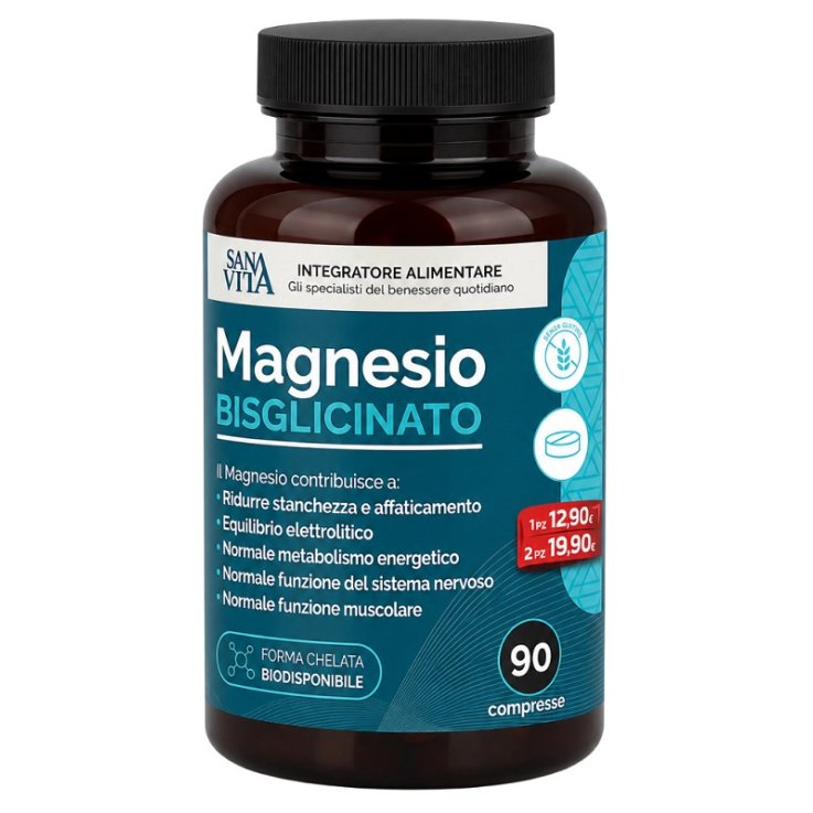 SANAVITA MAGNESIO BISGL 90CPR SANAVITA MAGNESIO BISGL 90CPR