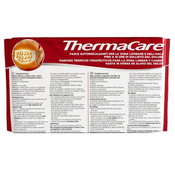 THERMACARE FASCIA LOMBARE ANCA