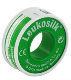 CEROTTO IN ROCCHETTO LEUKOSILK IPOALLERGENICO BIANCO 1,25X500 CM - Farmadillo