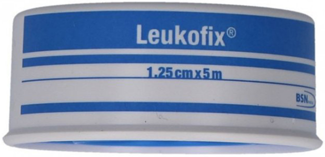 CEROTTO CHIRURGICO IN ROCCHETTO LEUKOFIX IPOALLERGENICO 1,25X500 CM - Farmadillo