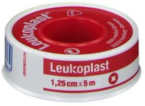 CEROTTO CHIRURGICO IN ROCCHETTO LEUKOPLAST PELLE 1,25X500 CM - Farmadillo
