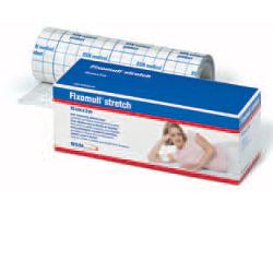 FASCIA AUTOADESIVA IPOALLERGENICA FISSAGGIO CATETERI FIXOMULL STRETCH. SUPPORTO IN POLIESTERE NON TESSUTO BIANCO, MASSA IN POLICARBONATO SENZA RESINE E GOMME NATURALI. 20X1000CM - Farmadillo