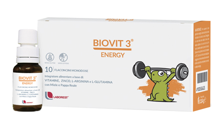 BIOVIT 3 ENERGY 10 FLACONCINI 10 ML - Farmadillo