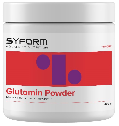 GLUTAMIN POWDER FL 400 G - Farmadillo