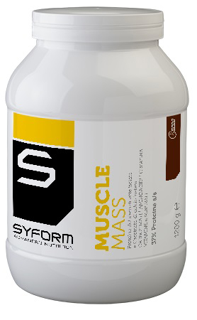 MUSCLE MASS CACAO 1200 G - Farmadillo