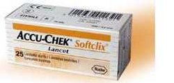 LANCETTE PUNGIDITO ACCU-CHEK SOFTCLIX 25 PEZZI - Farmadillo