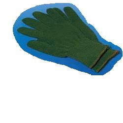 GUANTO IN PURO COTONE MISURA 7,5 IN FILO VERDE TRASPIRANTE ED ASSORBENTE 50 PEZZI - Farmadillo