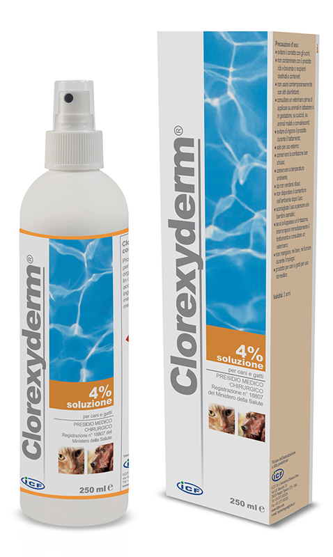 CLOREXYDERM SOLUZIONE 4% 250 ML - Farmadillo