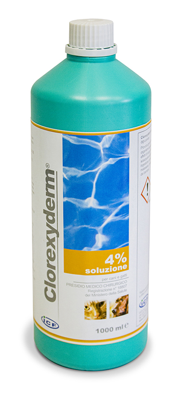 CLOREXYDERM SOLUZIONE 4% 1000 ML - Farmadillo