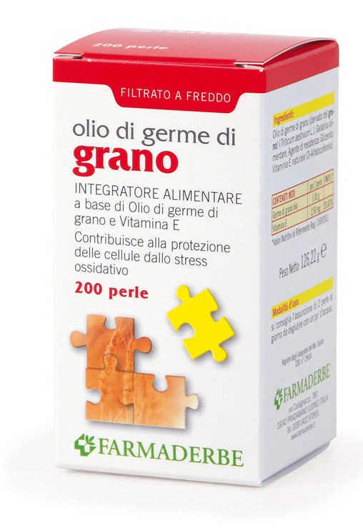 OLIO DI GERME DI GRANO 200 PERLE - Farmadillo