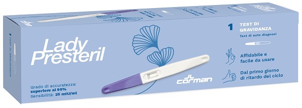 TEST DI GRAVIDANZA LADY 1 PEZZO - Farmadillo