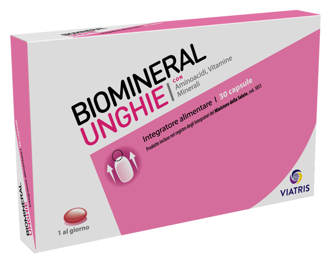 BIOMINERAL UNGHIE 30 CAPSULE - Farmadillo