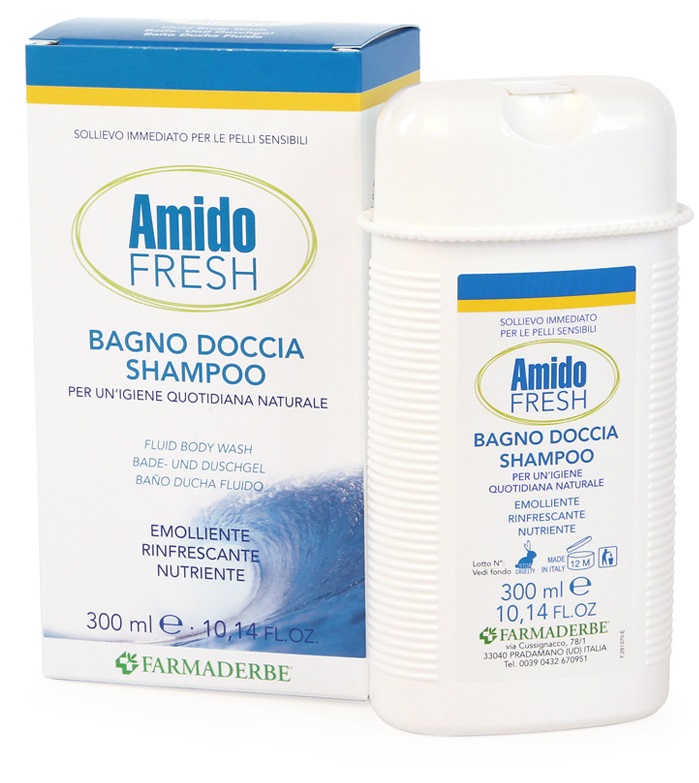 AMIDO FRESH BAGNO DOCCIA SHAMPOO 300 ML - Farmadillo