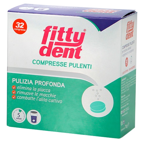 FITTYDENT COMPREX 32 COMPRESSE - Farmadillo