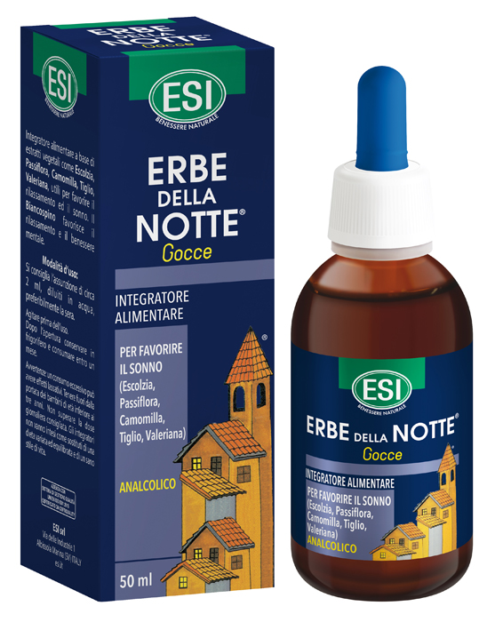 ESI ERBE DELLA NOTTE GOCCE ANALCOLICO 50 ML - Farmadillo