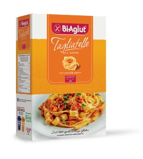 BIAGLUT TAGLIATELLE ALL'UOVO 250 G - Farmadillo