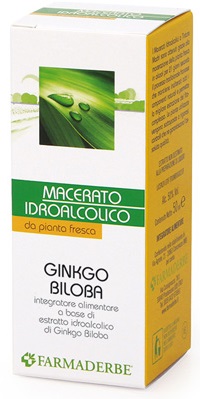 GINKGO BILOBA MACERATO IDROALCOLICO 50 ML - Farmadillo