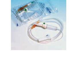 SET STERILE PER INFUSIONE IN MATERIALE ANALLERGICO CON PARA, AGO VENA E ROLLER. CONFEZIONE SINGOLA - Farmadillo