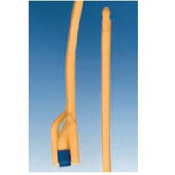 CATETERE FOLEY MEDICAL URETRALE A 3 VIE 5/15CC CH22 IN LATTICE SILICONATO 10 PEZZI - Farmadillo